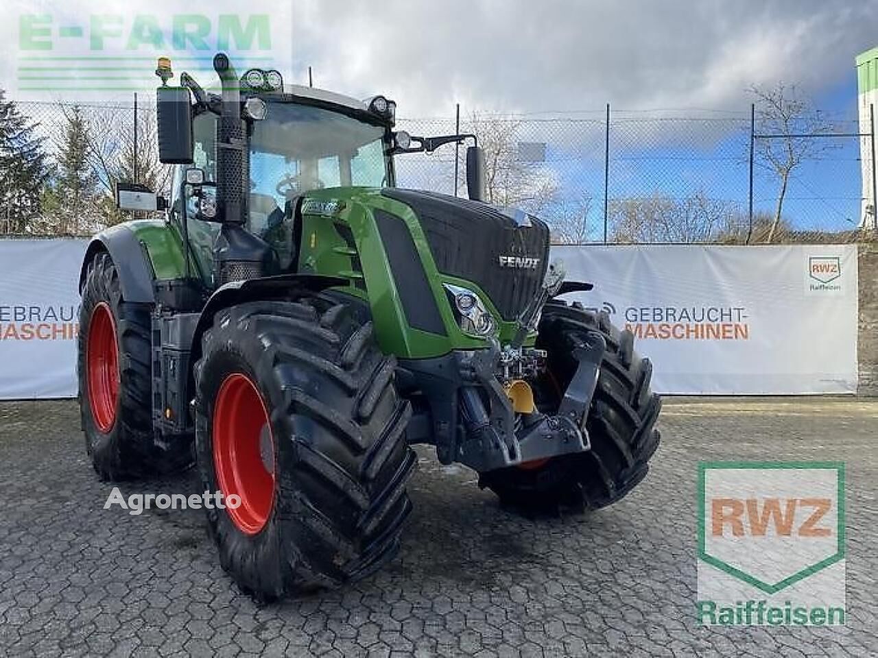 máy kéo bánh lốp Fendt 828 vario s4