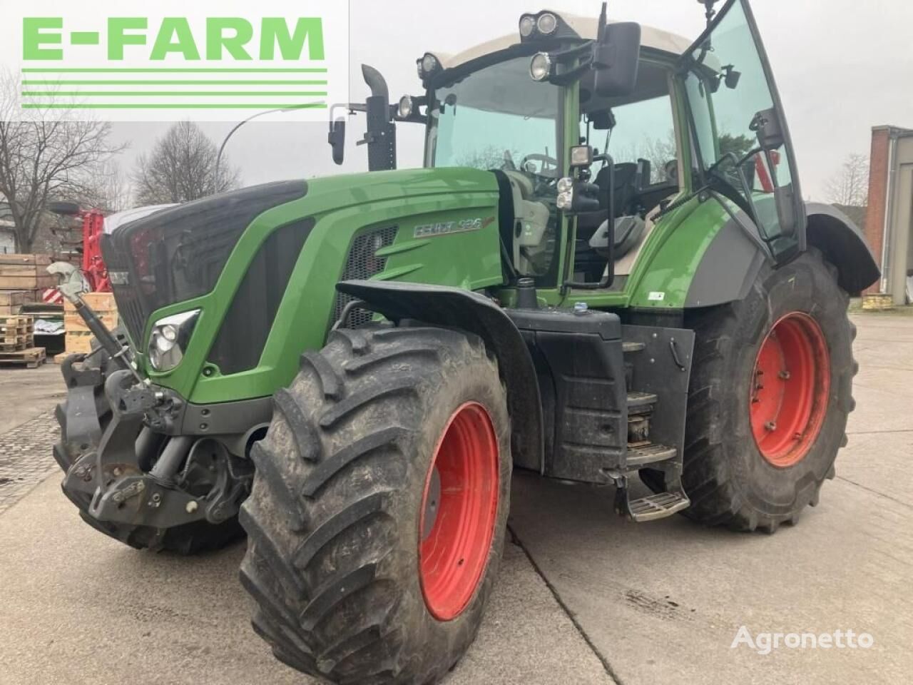 trattore gommato Fendt 936 vario