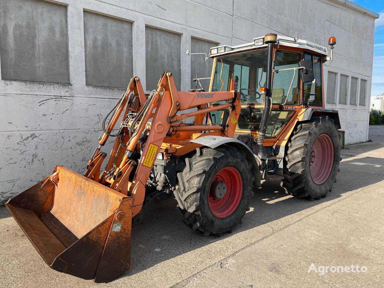 Fendt GT 380 tractor de ruedas