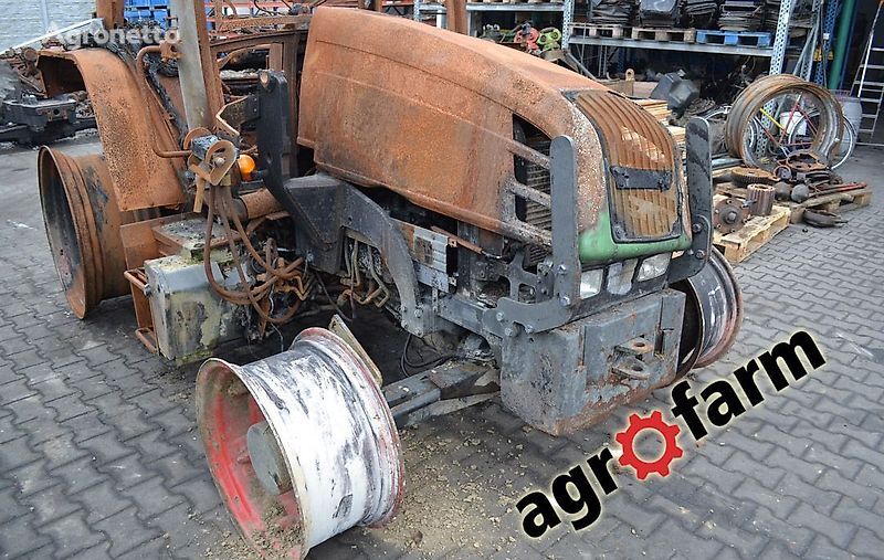 trattore gommato Fendt spare parts części 308c 309c 308 silnik wał skrzynia most oś zwr