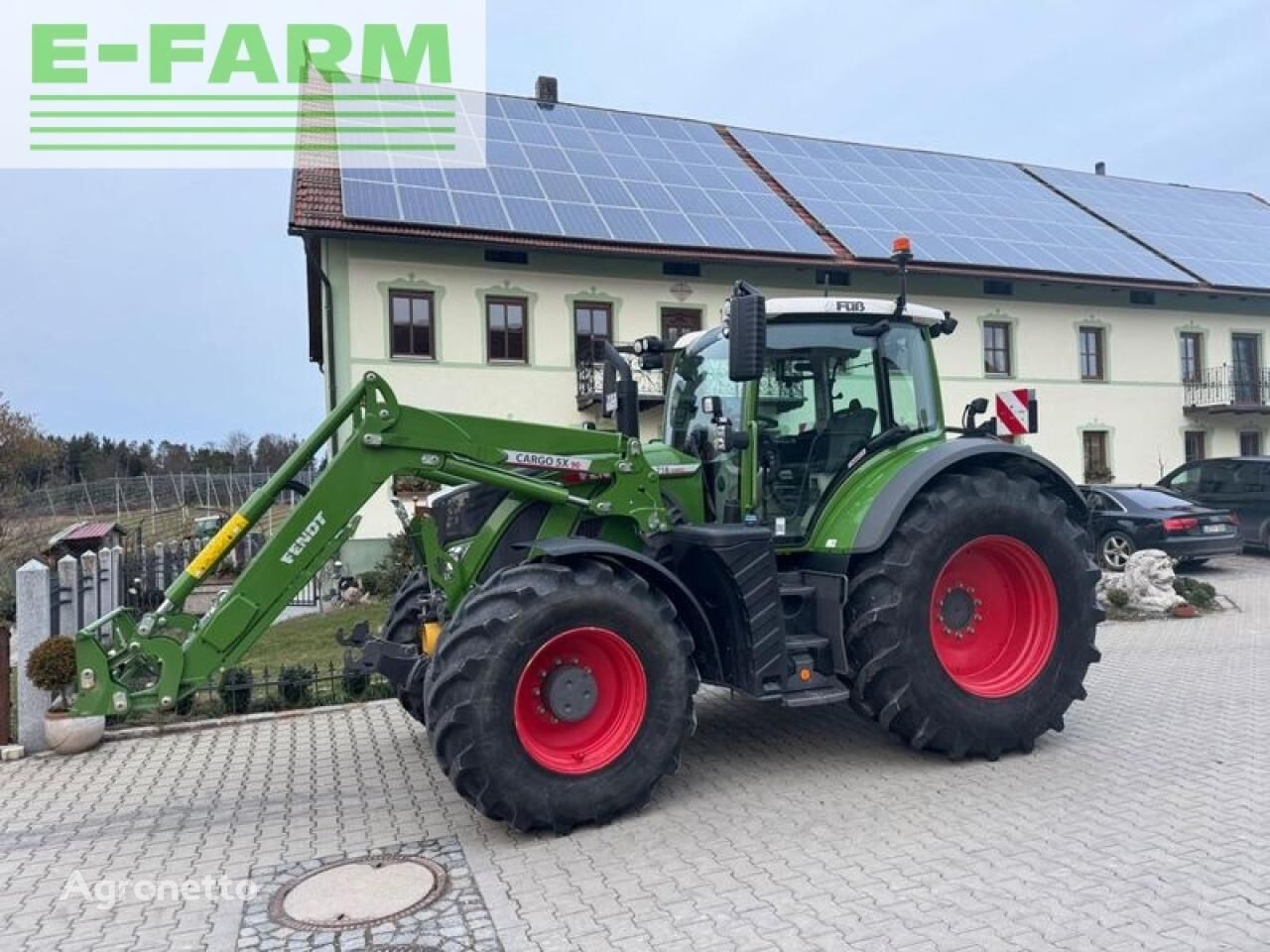 ratinis traktorius Fendt vario 718 one profi plus