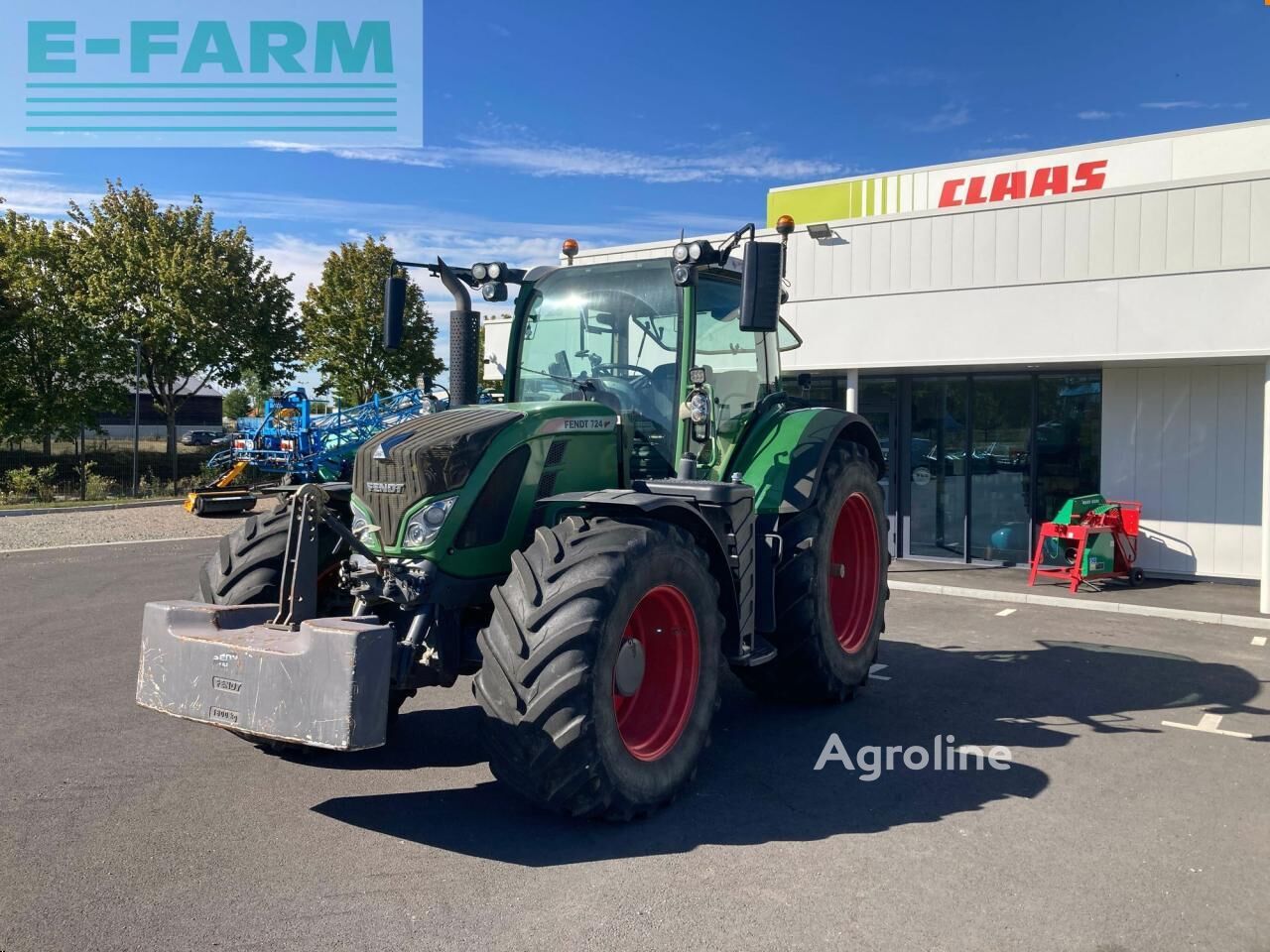 Tracteur à roues Fendt vario 724 profi plus - Agroline