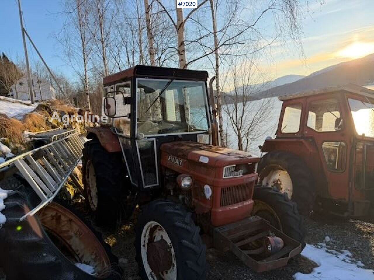 Tracteur à roues Fiat 640 DT - Agroline