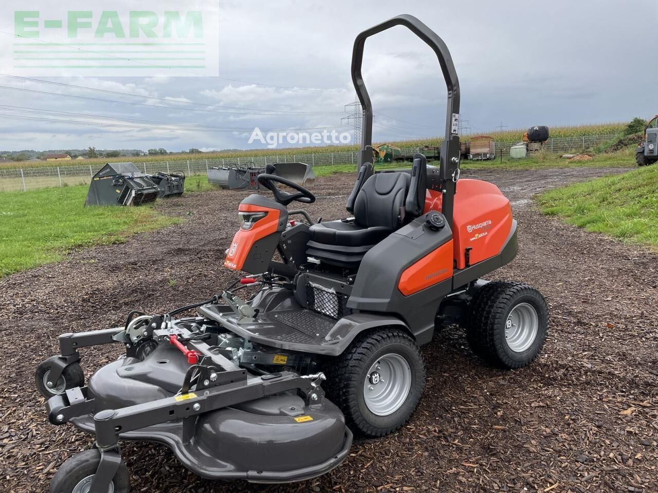 Husqvarna rider 525dx diesel allrad / servolenkung neu ink Radtraktor kaufen | Agronetto DE Husqvarna rider 525dx diesel allrad / servolenkung neu ink Radtraktor - Agronetto