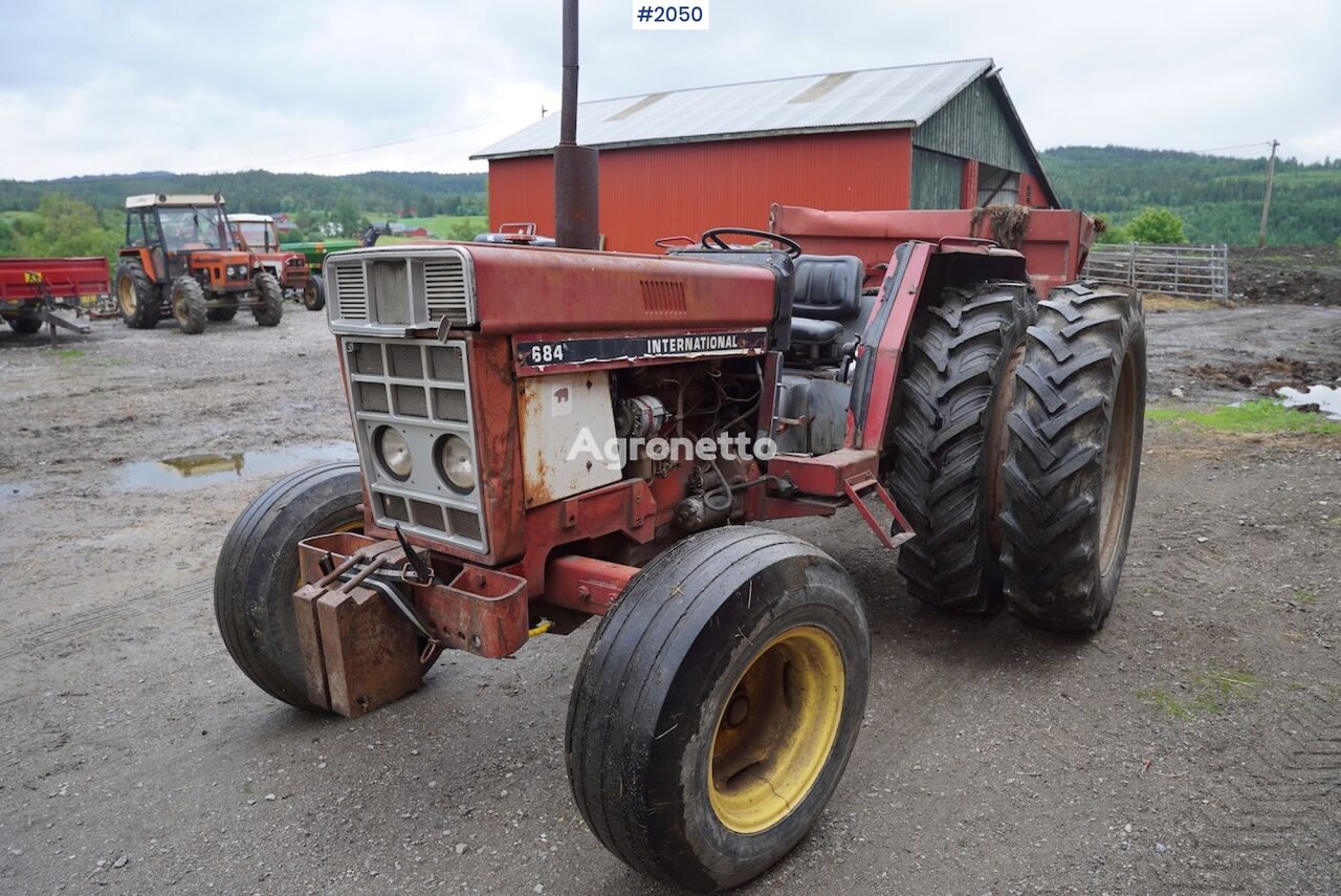 International Harvester 684 wheel tractor