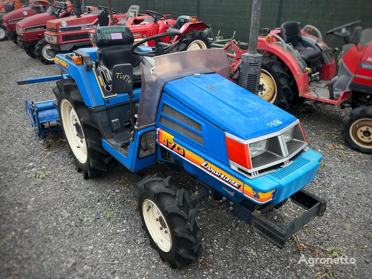 Iseki Tractor japonez uzat, Model: TU170F traktor točkaš