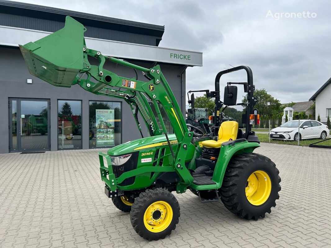 new John Deere 3038E wheel tractor