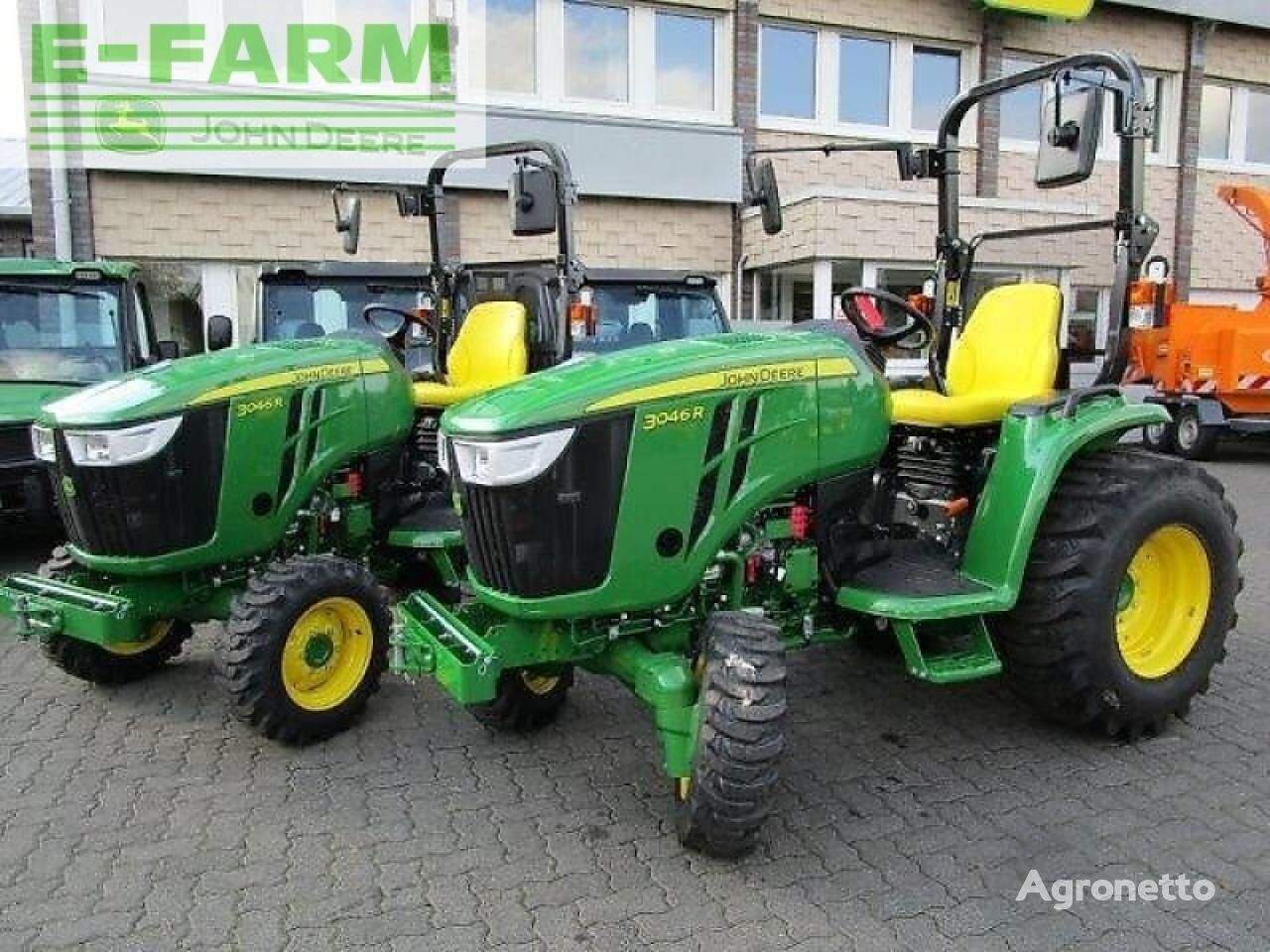 tracteur à roues John Deere 3046r