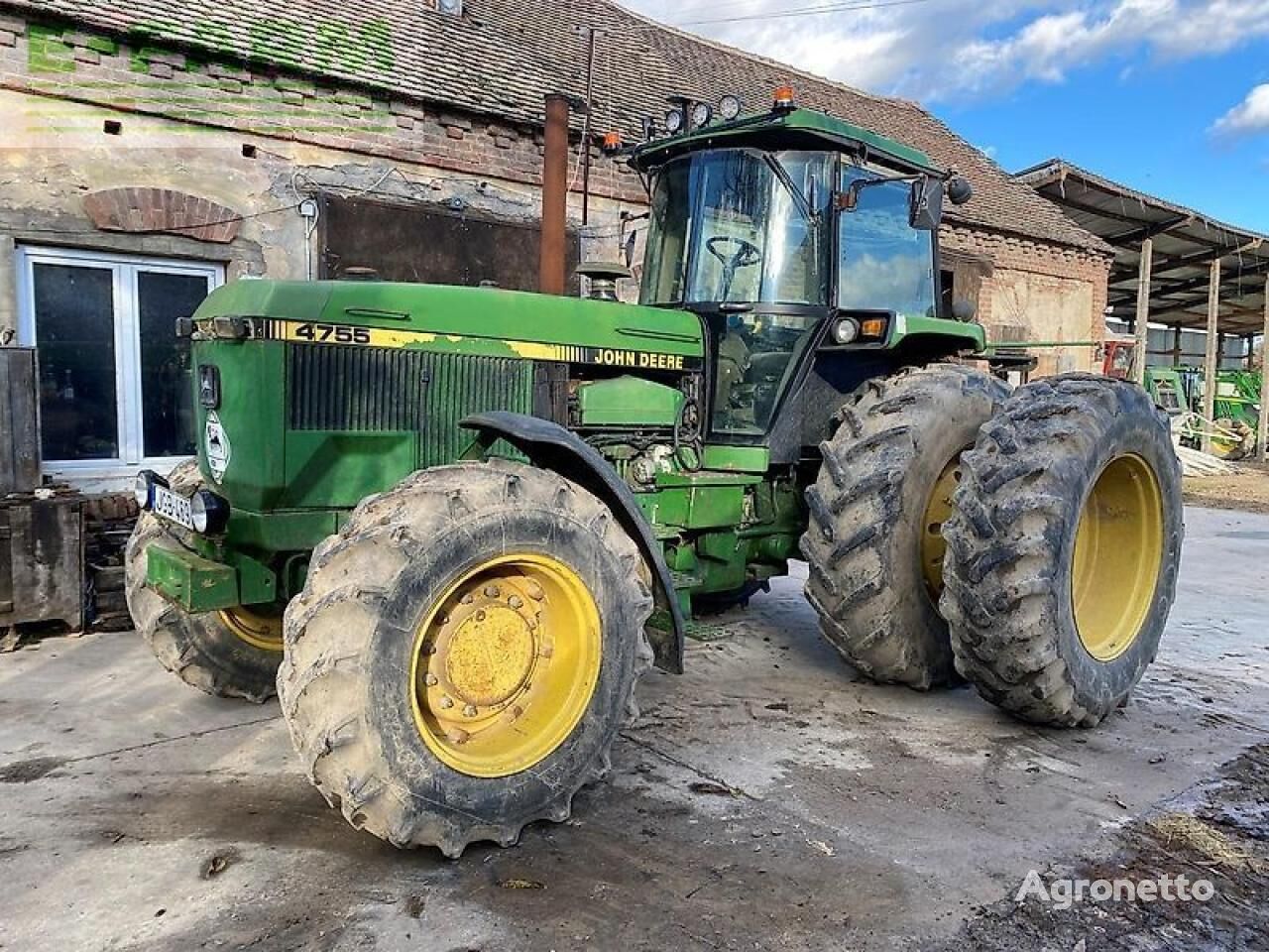 Tracteur à roues John Deere 4755 - Agronetto