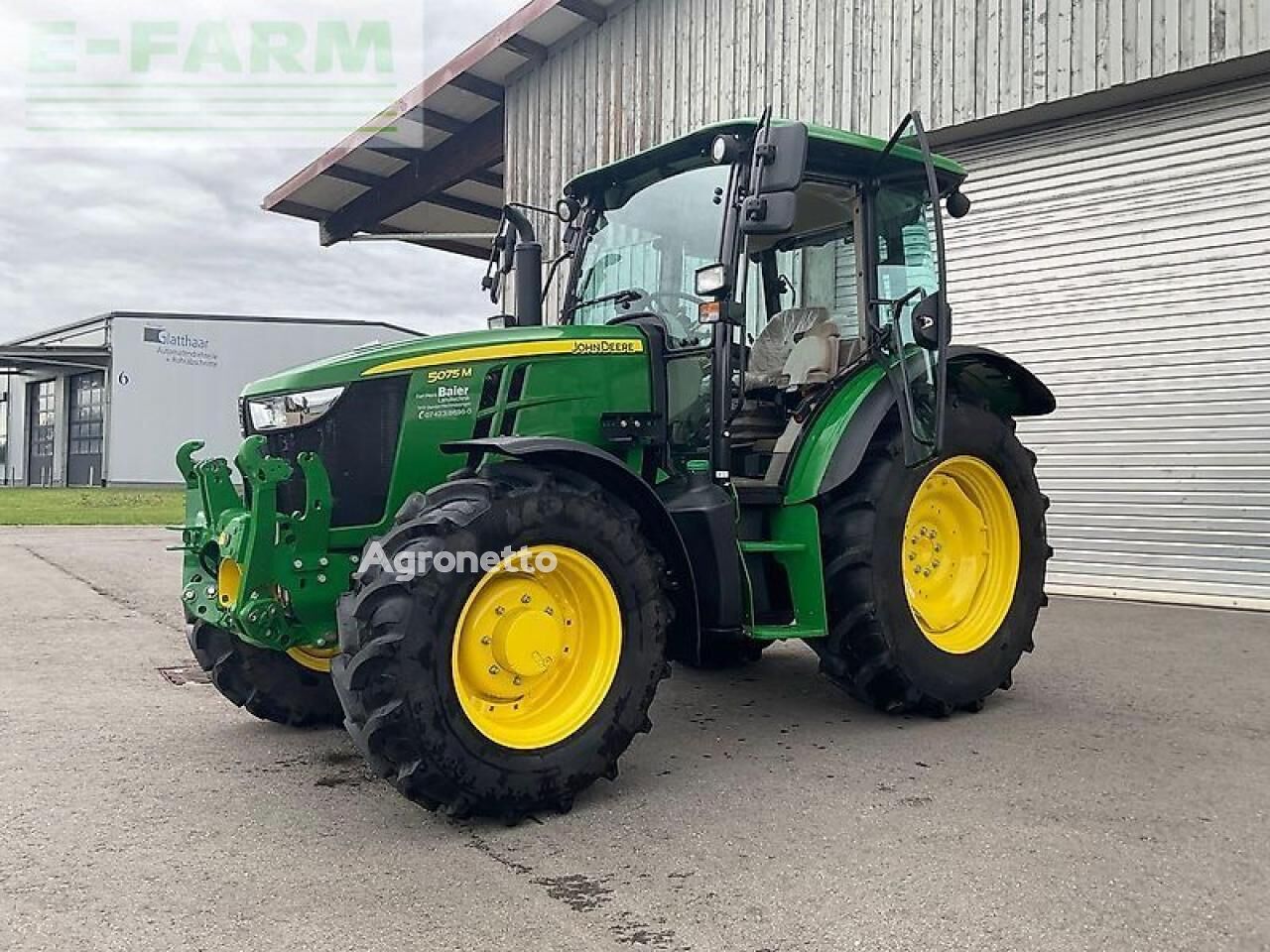 John Deere 5075 m Radtraktor - Agronetto
