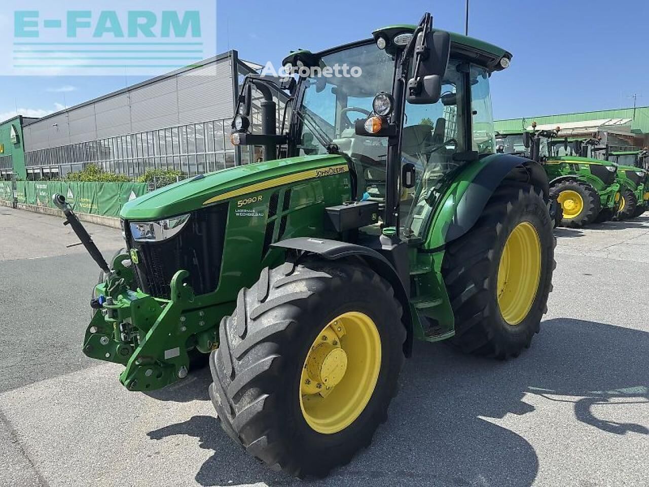 Τροχοφόρο τρακτέρ John Deere 5090r - Agronetto