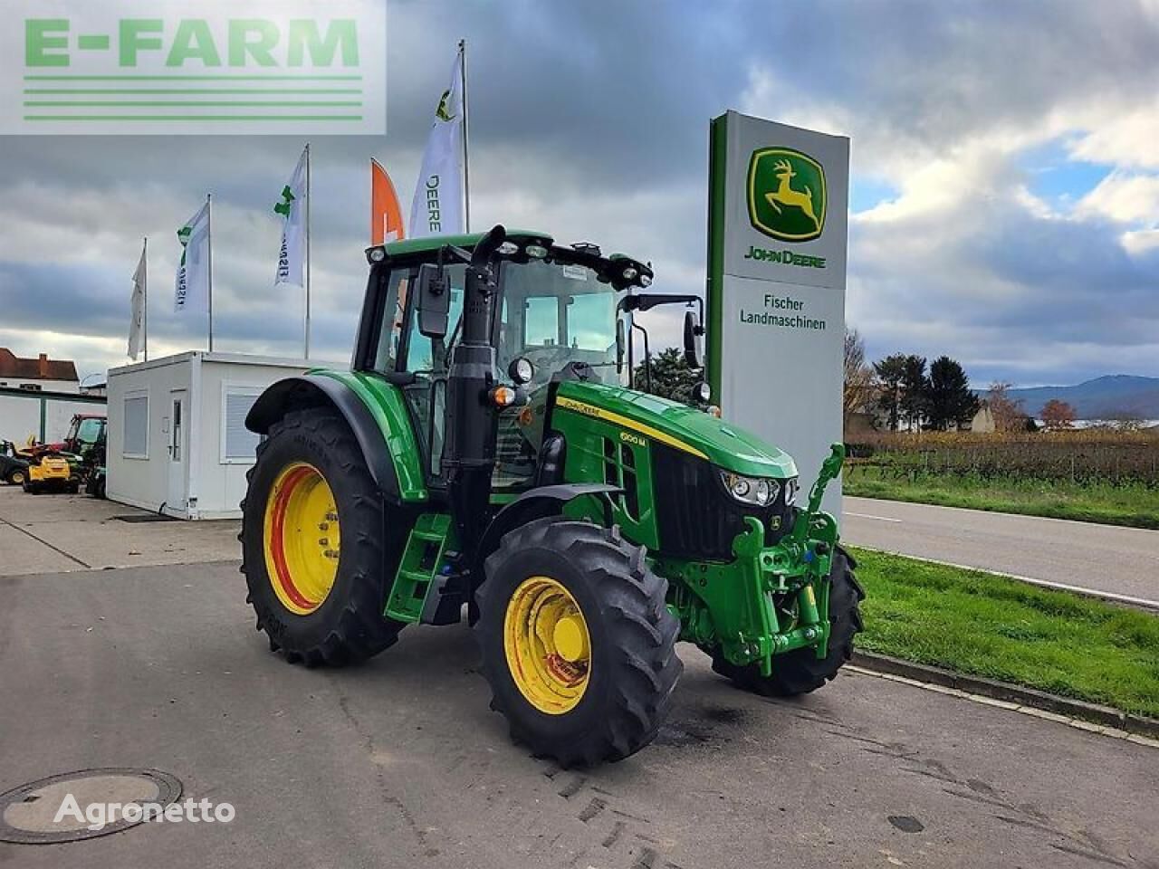 John Deere 6100m aq+eco demo traktor točkaš