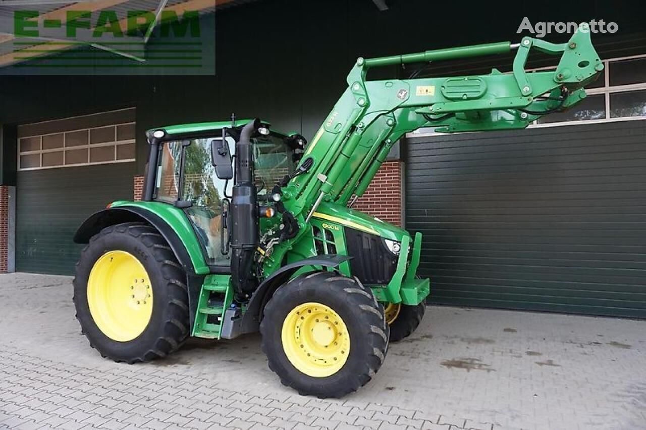 John Deere 6100m pq mit 623r frontlader tractor de ruedas