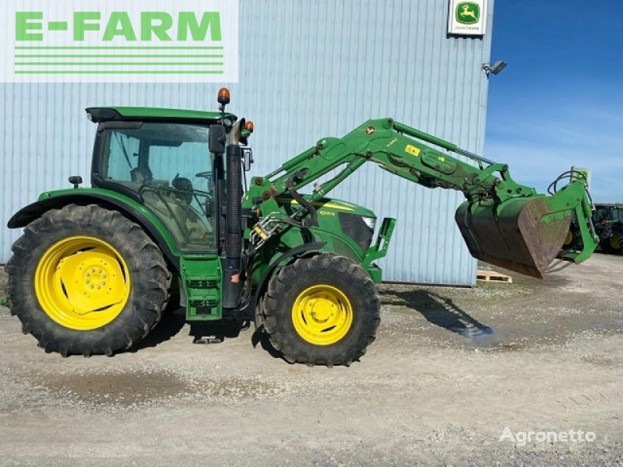 John Deere 6105r wheel tractor