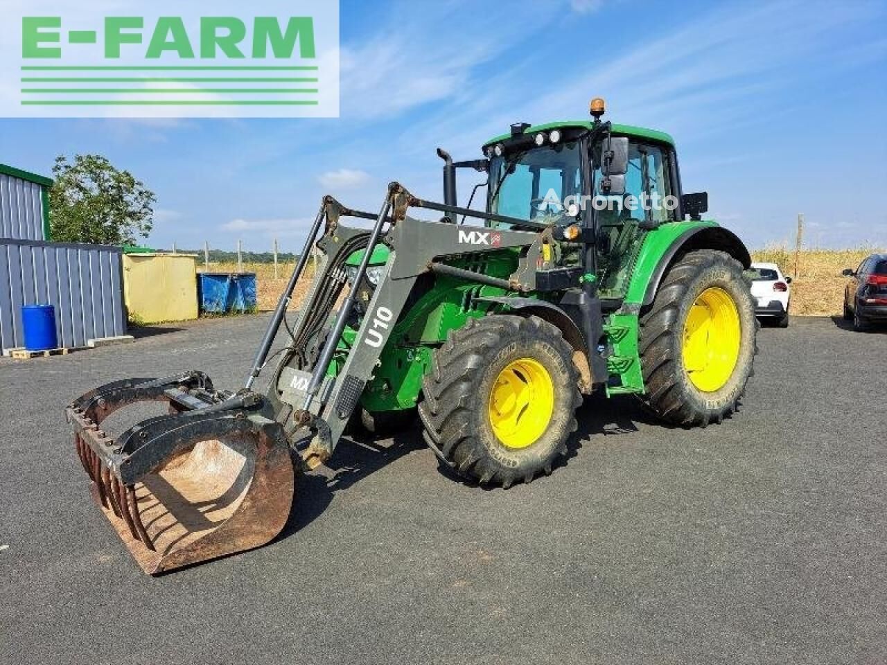 John Deere 6110m wheel tractor