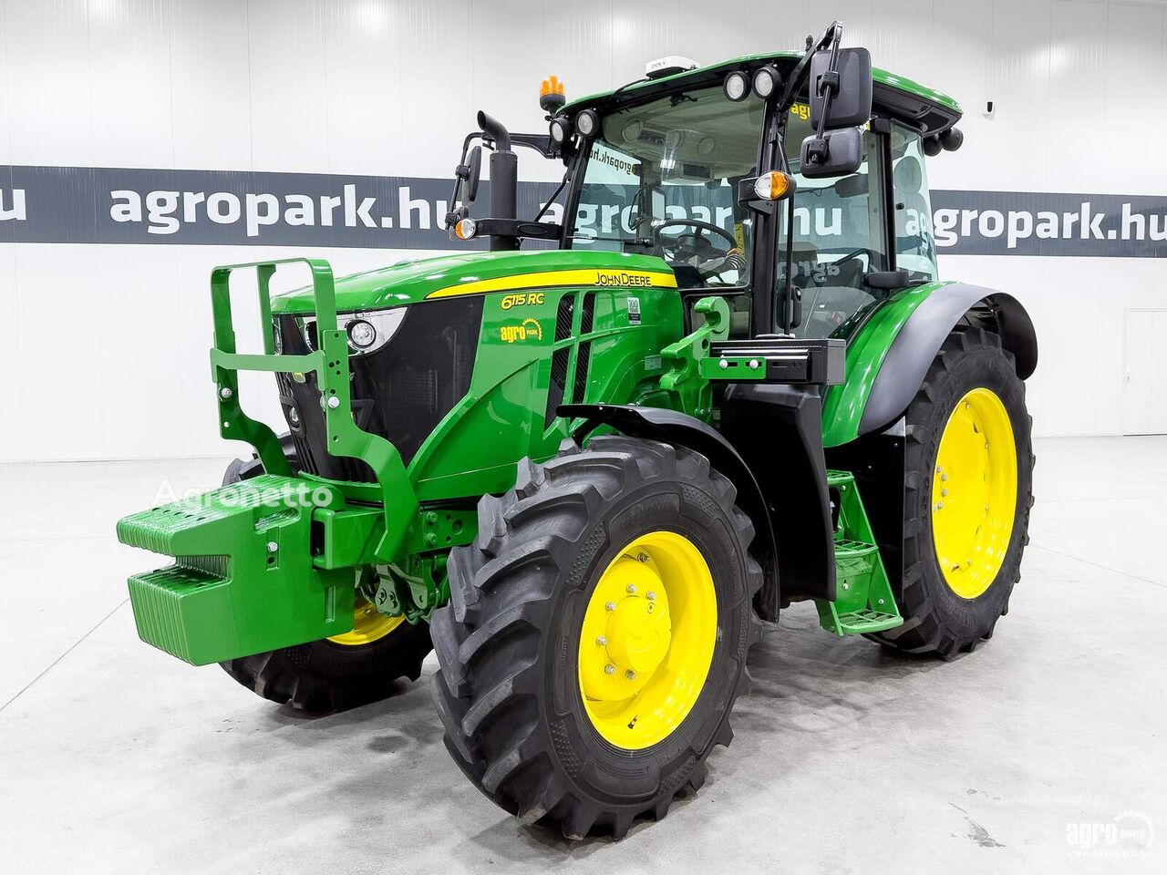 جرار بعجلات John Deere 6115RC CommandQuad, TLS, full RTK, air brakes