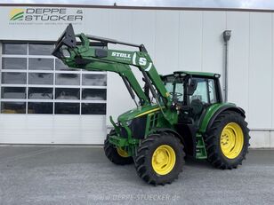 John Deere 6120M traktor p&aring; hjul