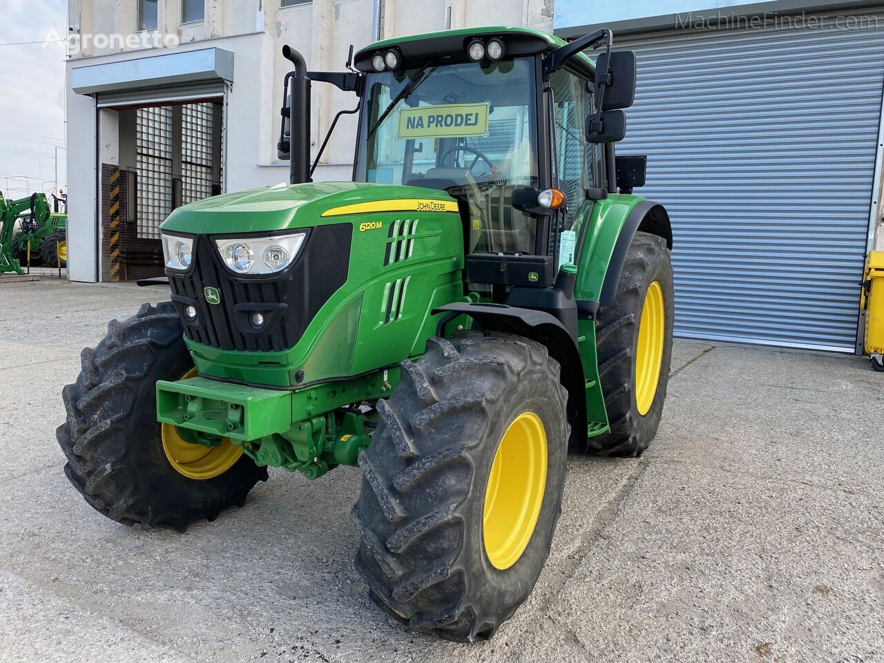 John Deere 6120M PQ, TLS wielen trekker