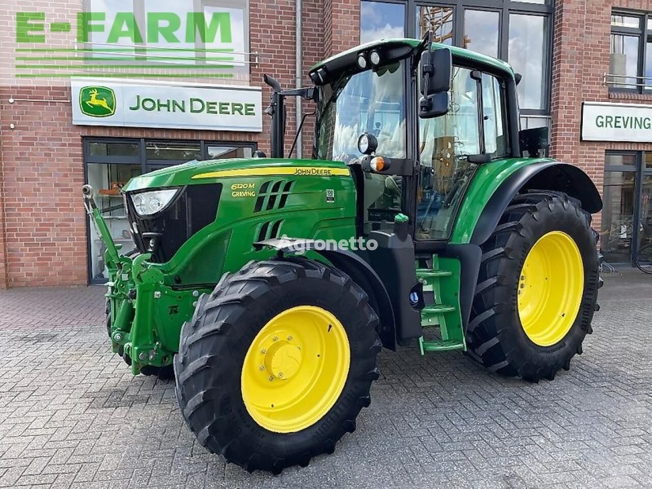 трактор колесный John Deere 6120m