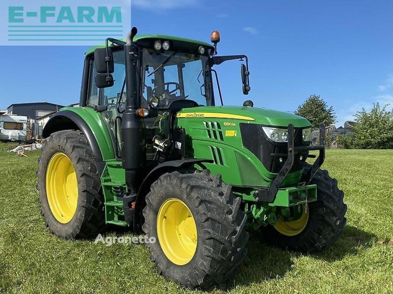 tracteur à roues John Deere 6120m