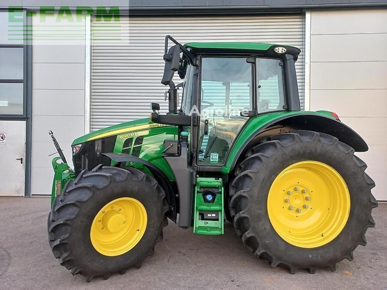 Tracteur à roues John Deere 6120m - Agroline