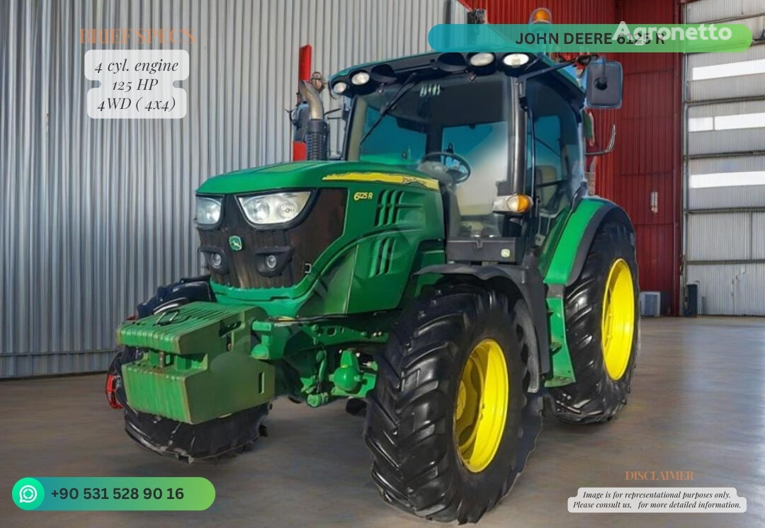 轮式拖拉机 John Deere 6125 R