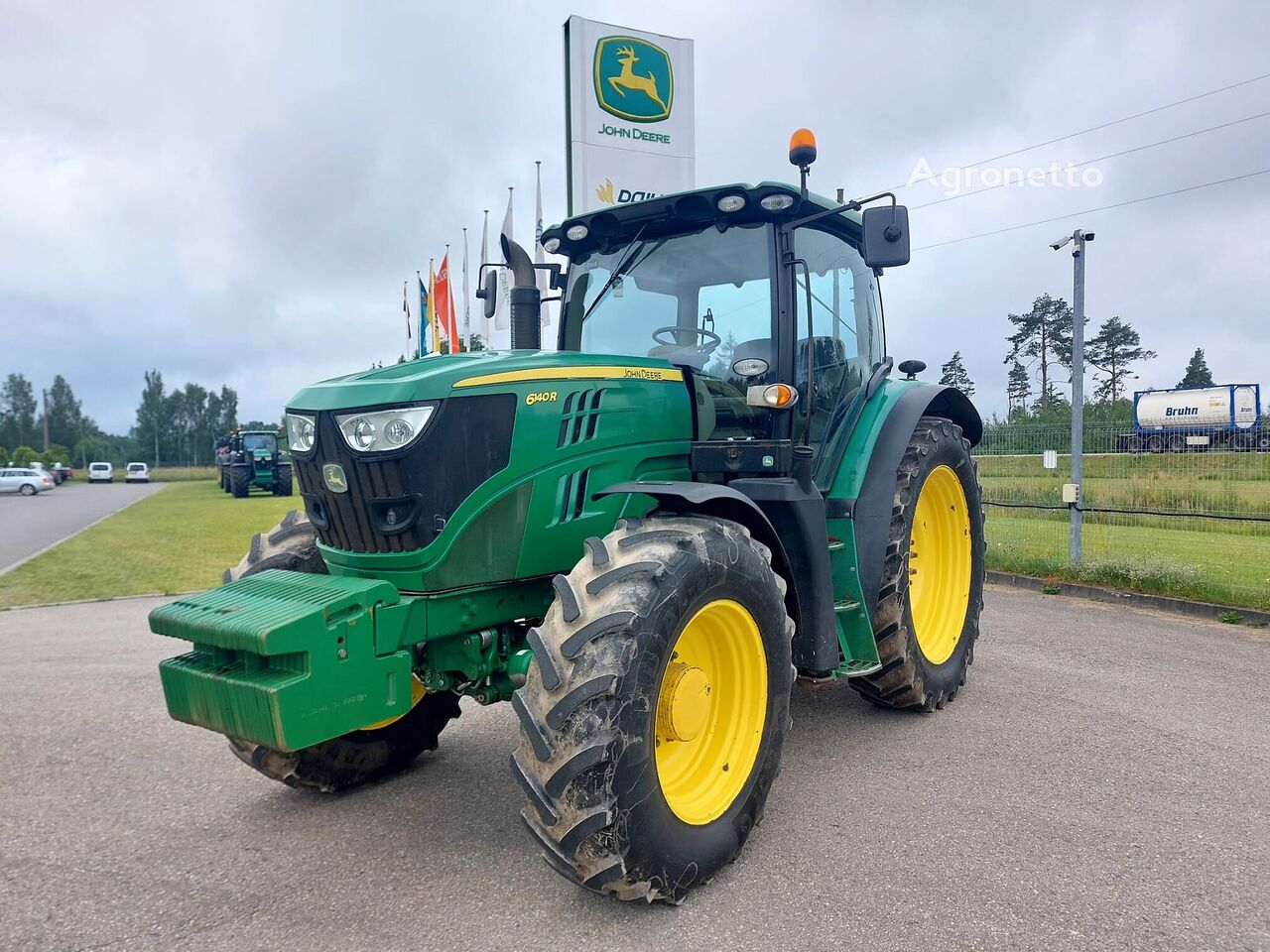Трактор колесный John Deere 6140R - Agronetto