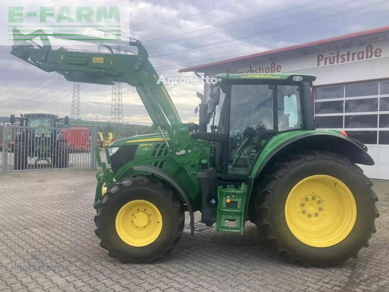 Tracteur à roues John Deere 6140m à vendre | Agronetto BF Tracteur à roues John Deere 6140m - Agronetto