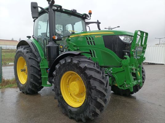 naujas ratinis traktorius John Deere 6145 R POWERSHIFT