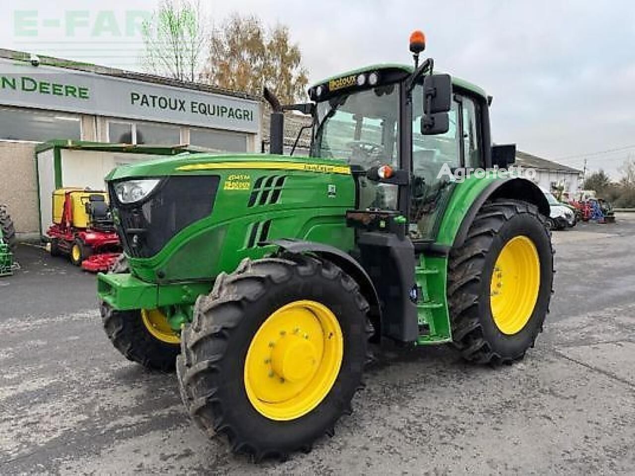 трактор колесный John Deere 6145m