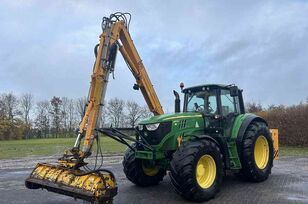 traktor na kolesih John Deere 6150M 6.150M incl Herder maaiarm