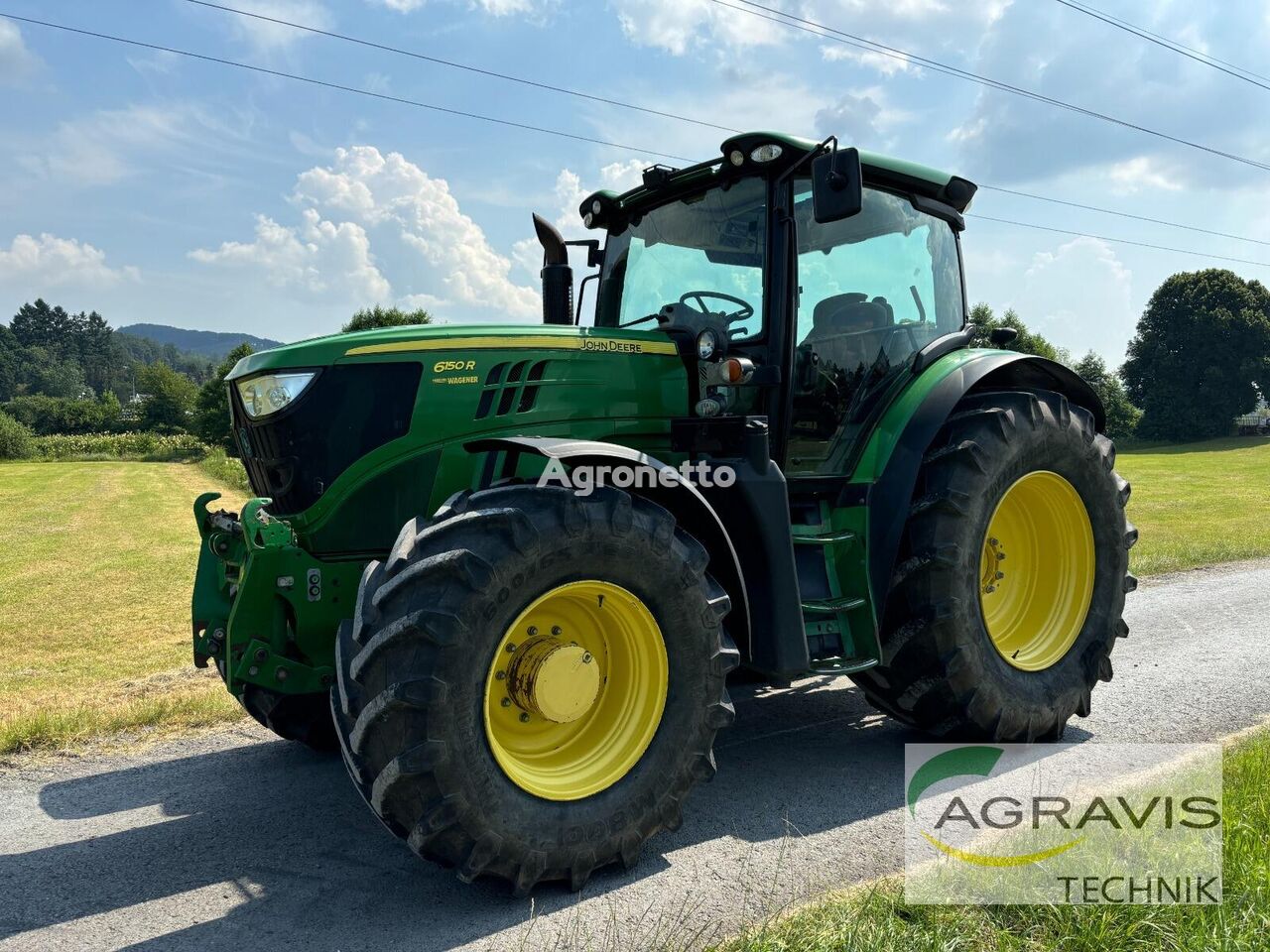 трактор колесный John Deere 6150R