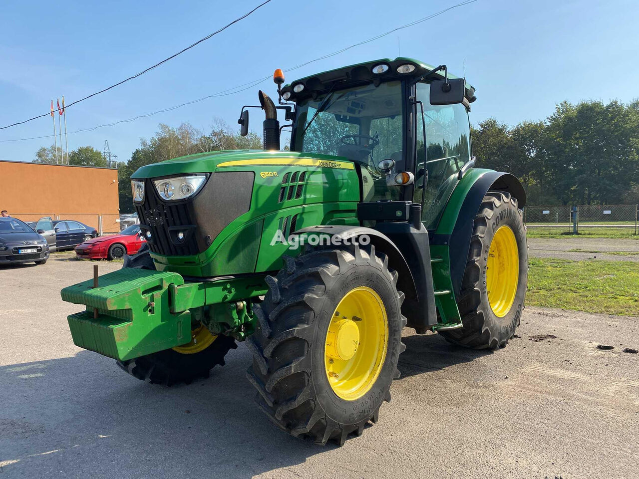 John Deere 6150R tractor de ruedas