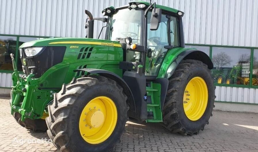 John Deere 6155 M wheel tractor