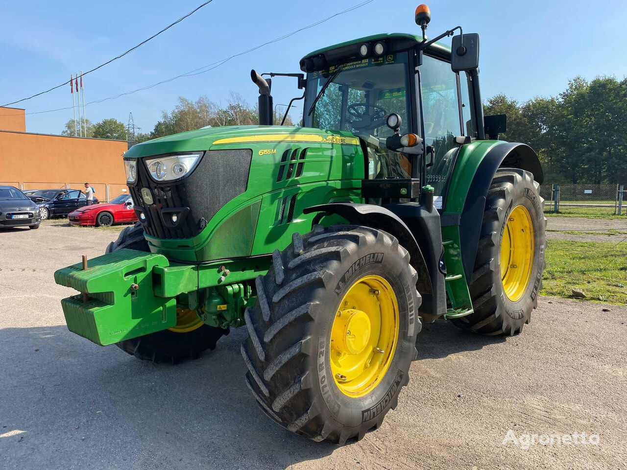 John Deere 6155M tractor de ruedas