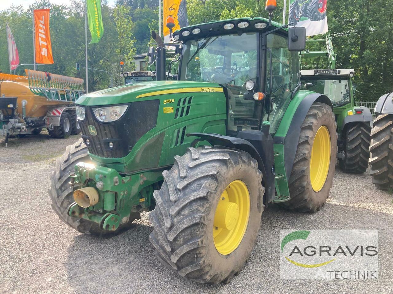 колесен трактор John Deere 6155R