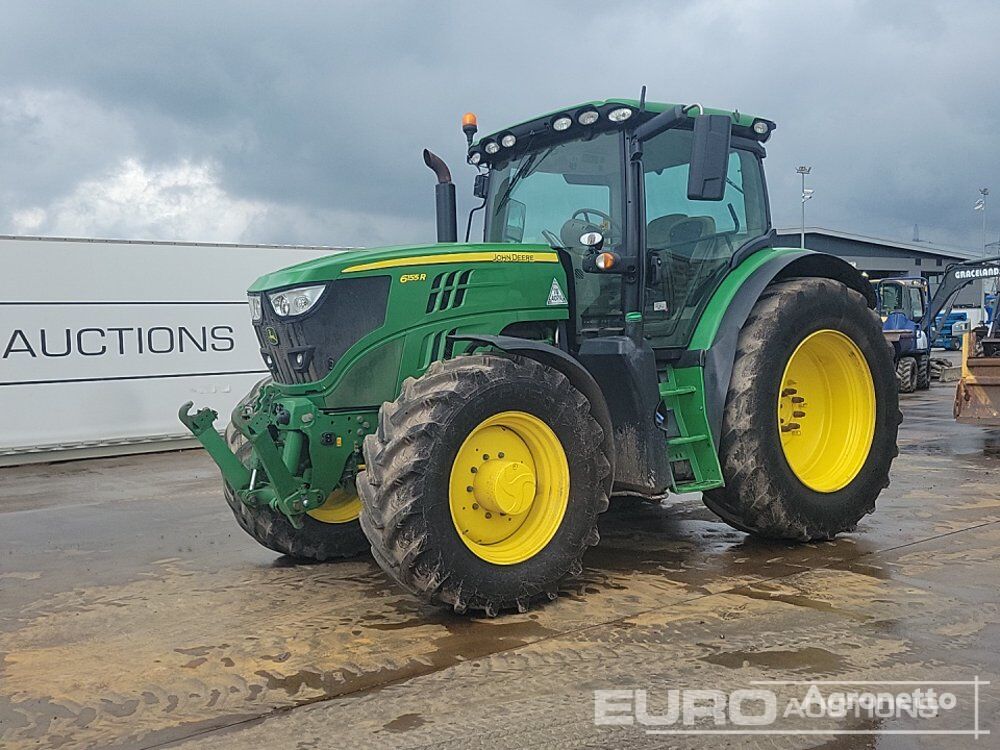 tracteur à roues John Deere 6155R