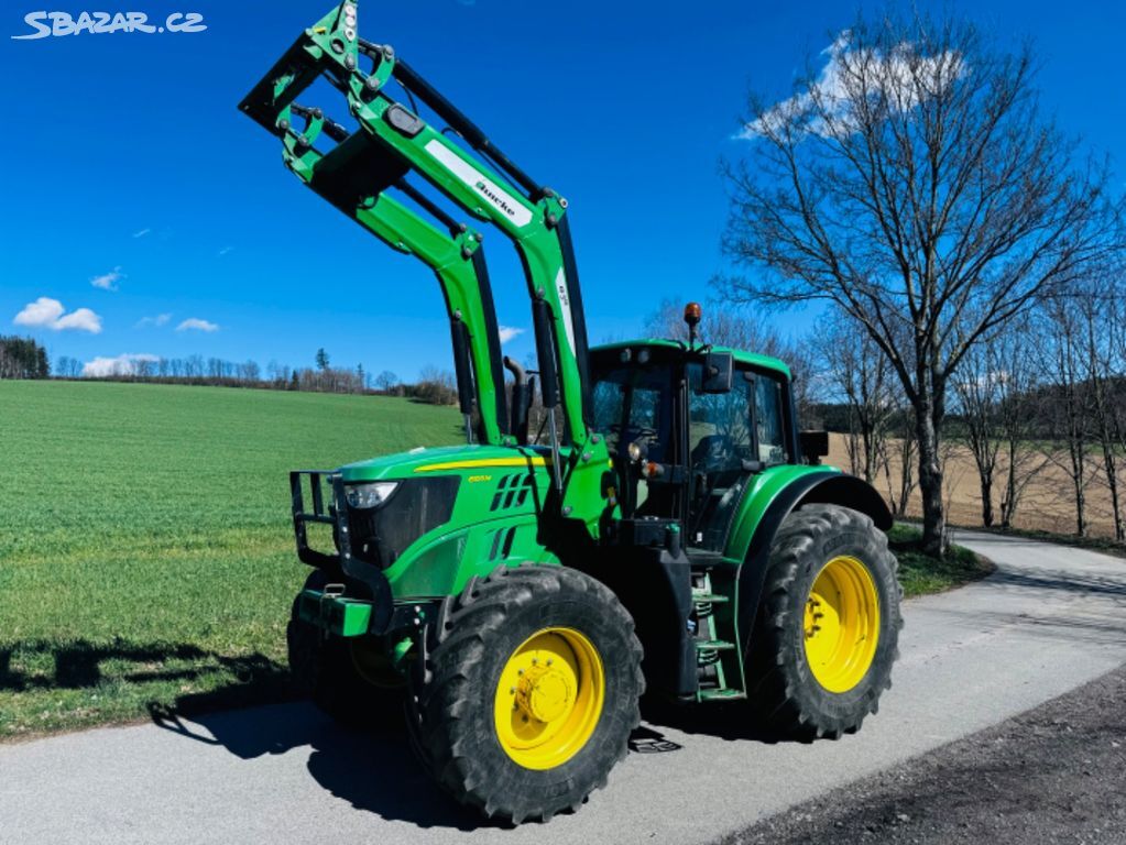 трактор колесный John Deere 6155m