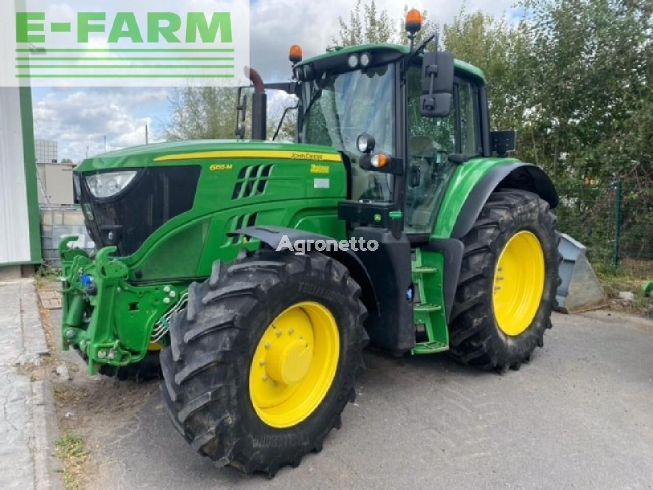 трактор колесный John Deere 6155m