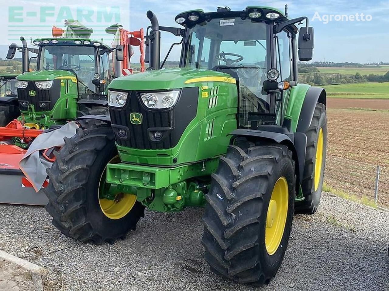 trator de rodas John Deere 6155m neu