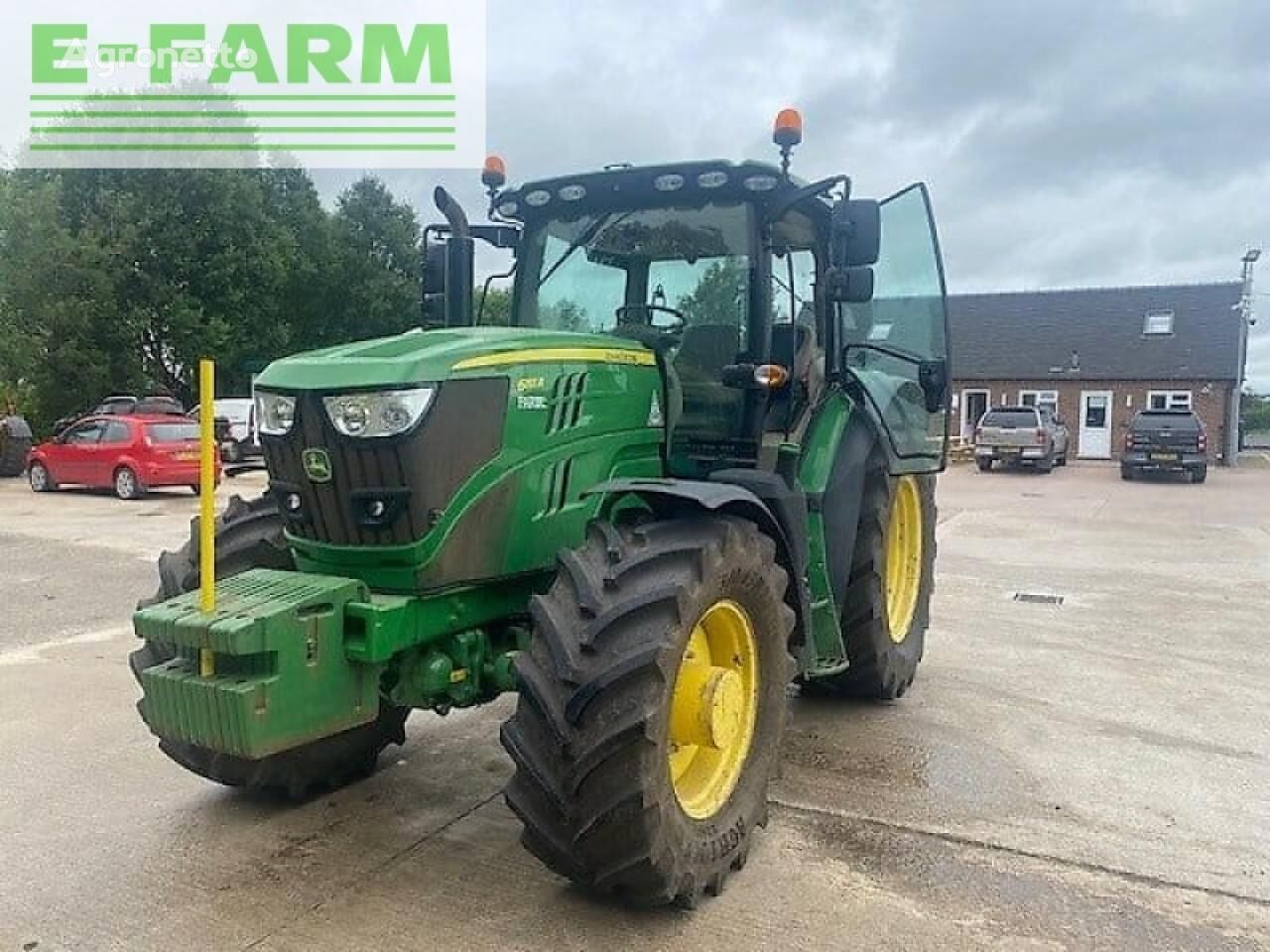 tracteur à roues John Deere 6155r