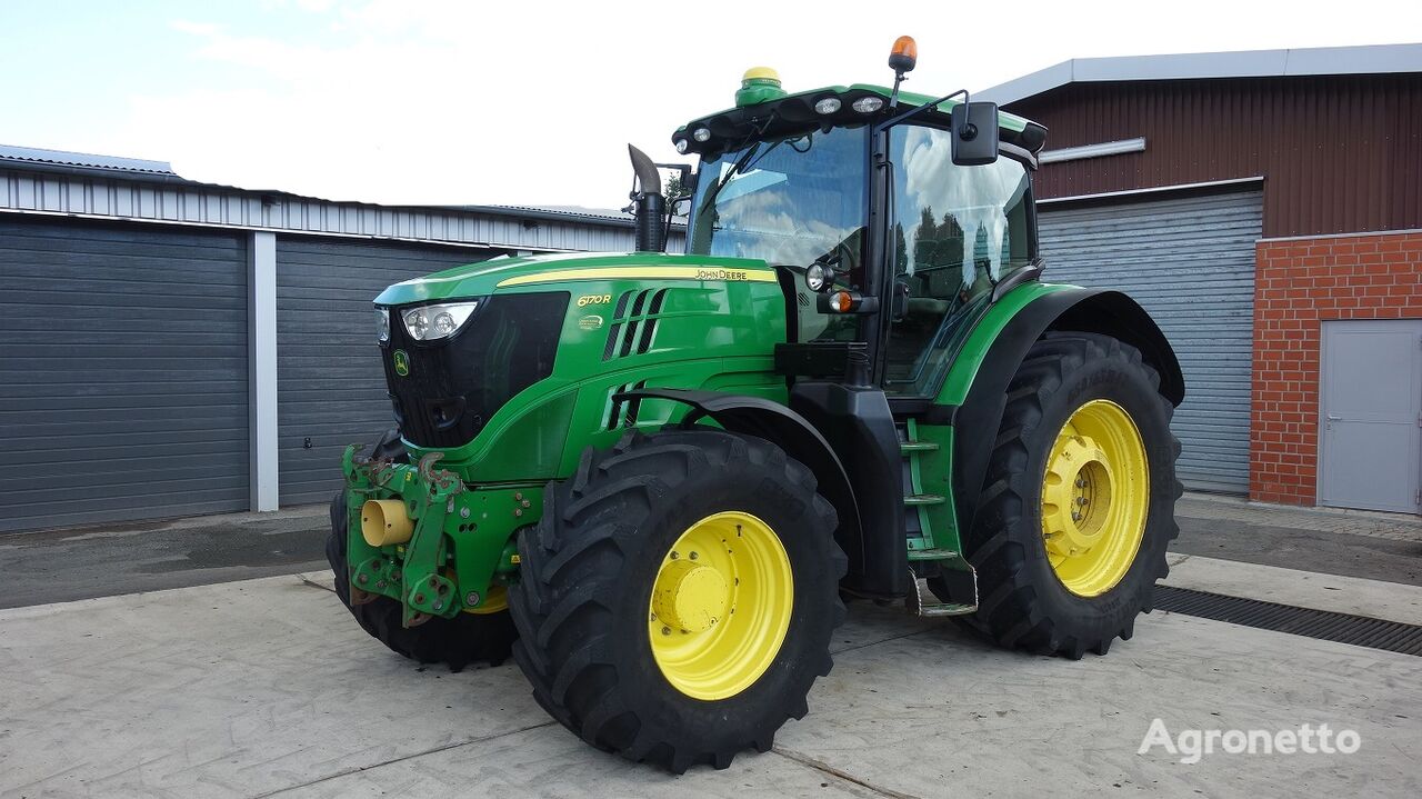 John Deere 6170R mit StarFire 3000 SF1 und GS2 Display 1800 wheel tractor