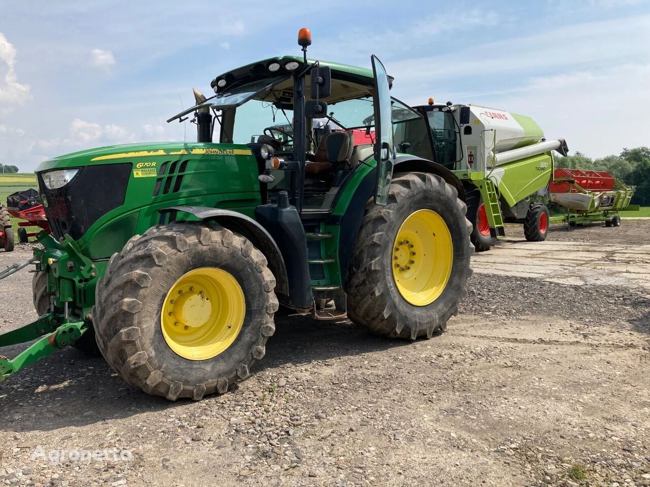 John Deere 6170r tractor de ruedas