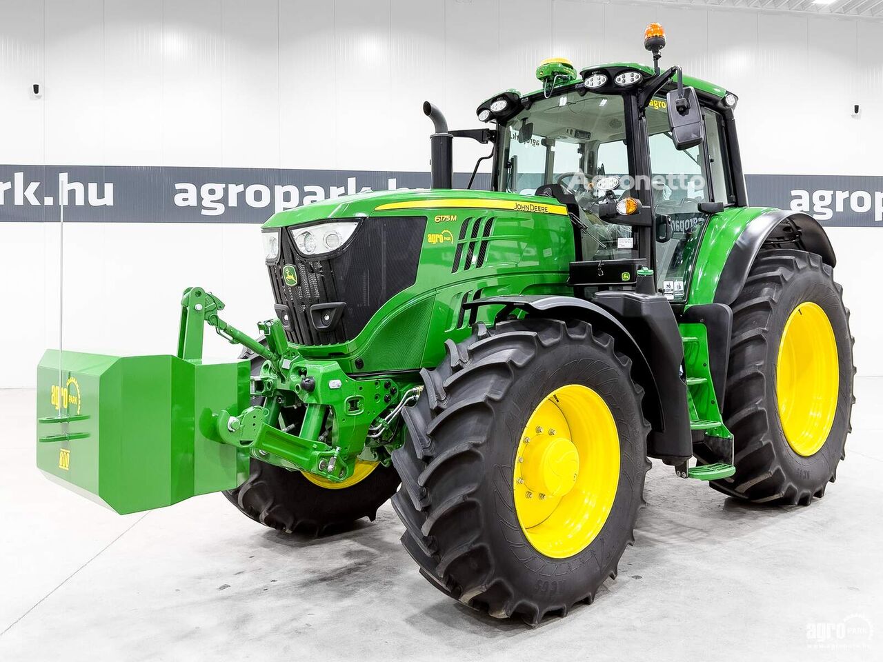 Venta de John Deere 6175M CommandQuad ECO tractor de ruedas | Agronetto CO John Deere 6175M CommandQuad ECO tractor de ruedas nuevo - Agronetto