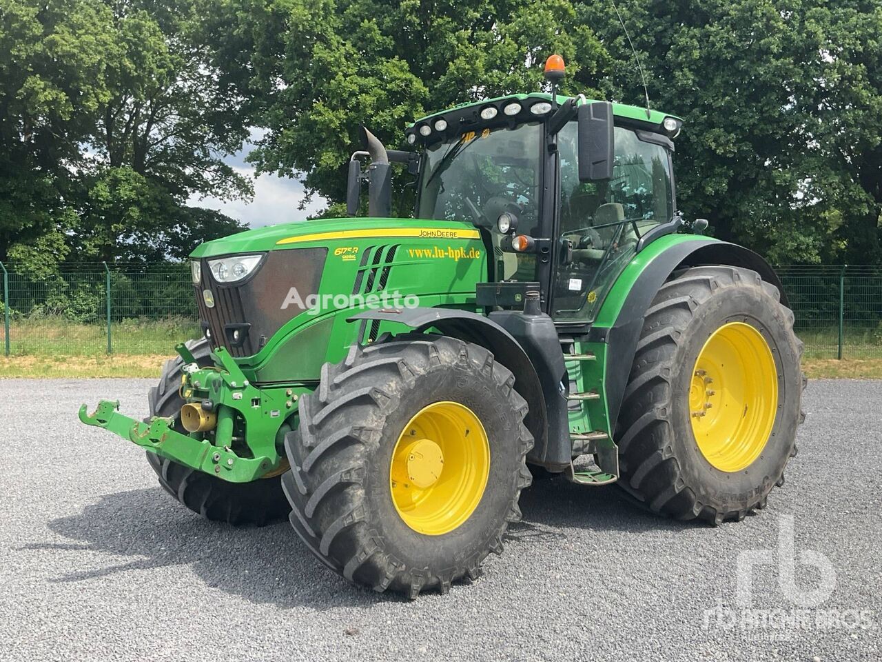 John Deere 6175R wheel tractor for sale | Agronetto IN John Deere 6175R wheel tractor - Agronetto