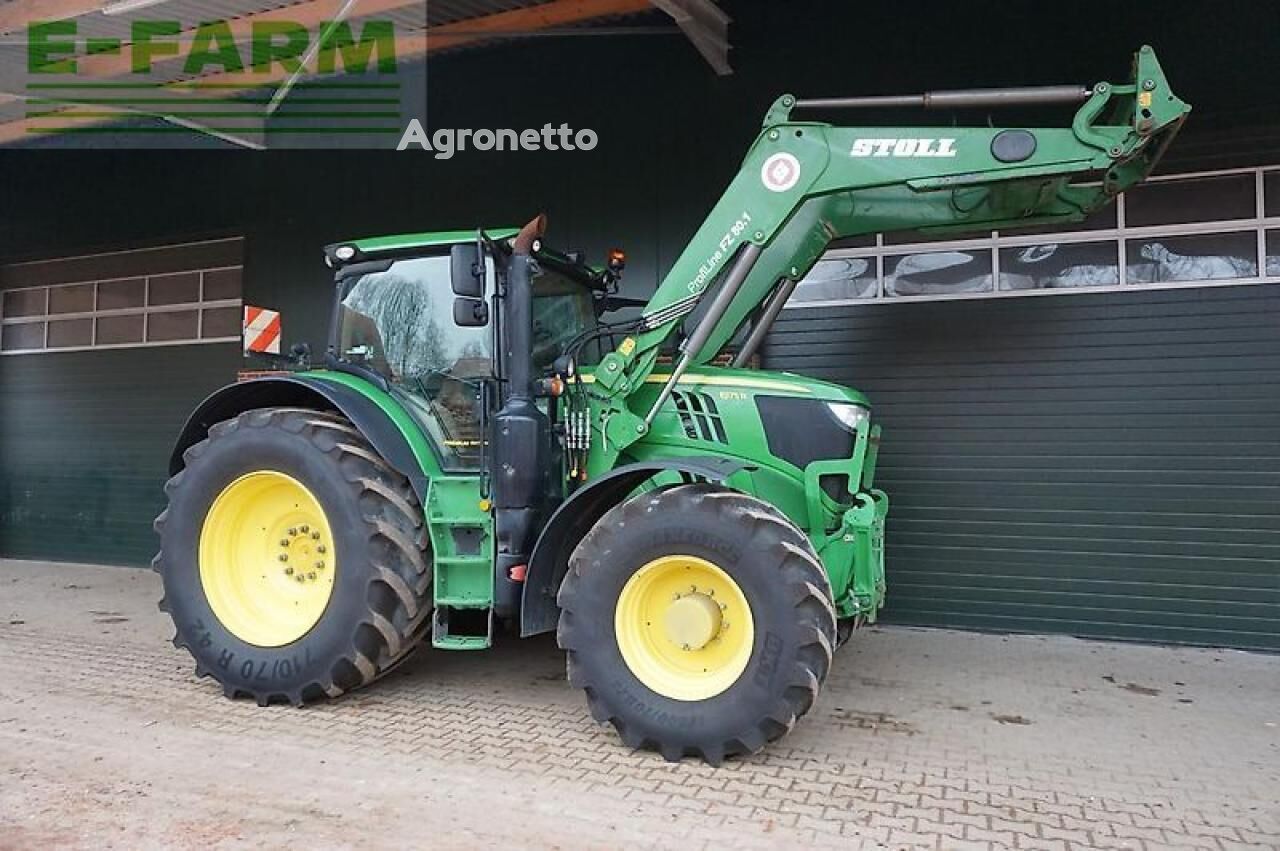 John Deere 6175r ap mit stoll fz 80.1 frontlader wheel tractor