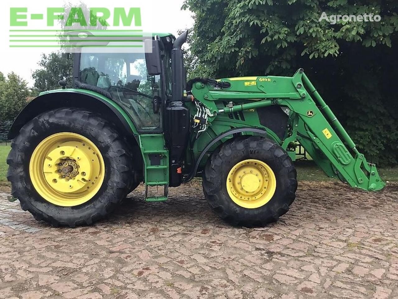 John Deere 6175r + frontlader tractor de ruedas