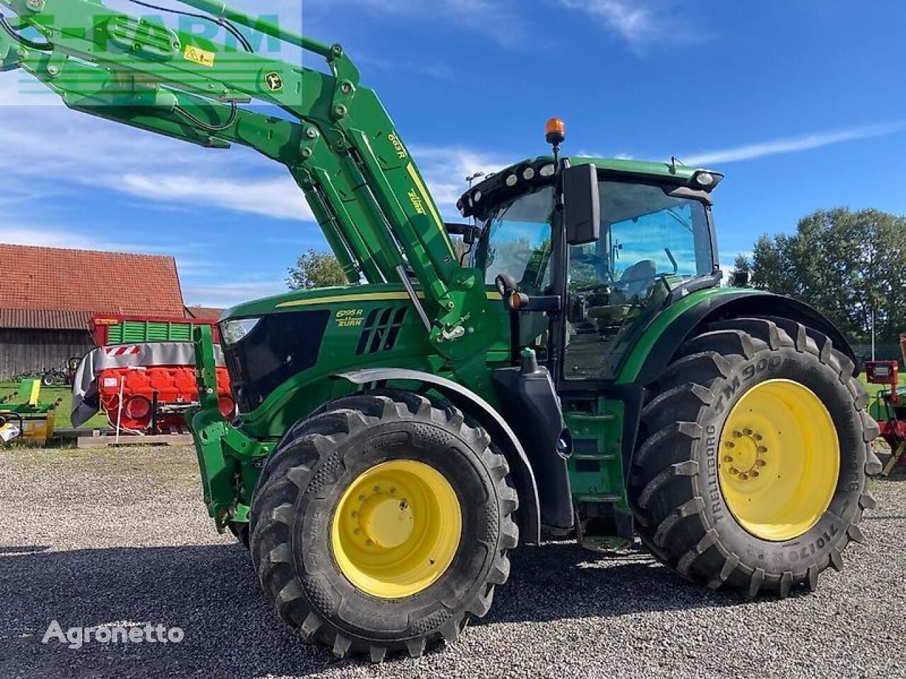 John Deere 6195r wheel tractor