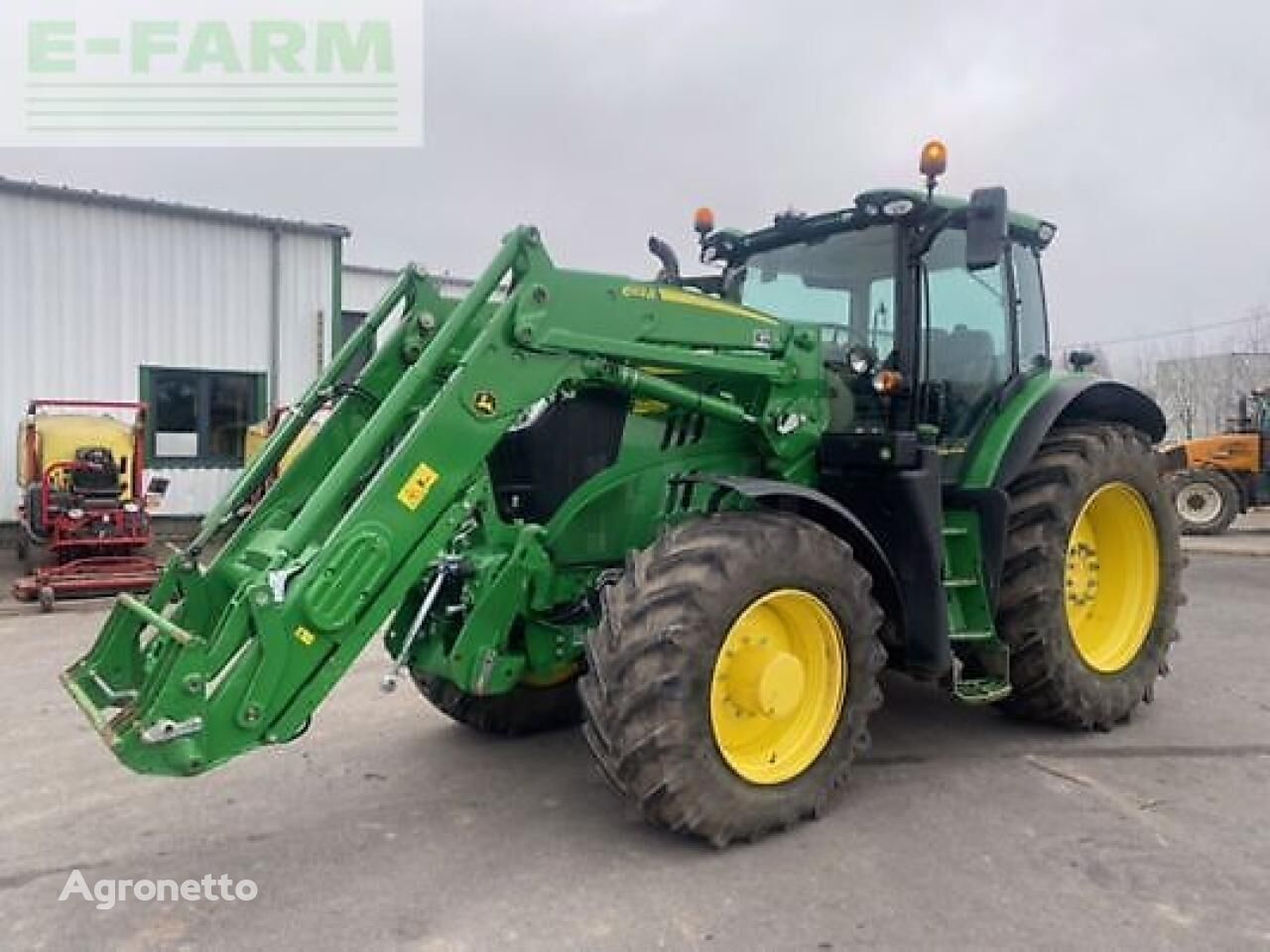 John Deere 6195r kerekes traktor