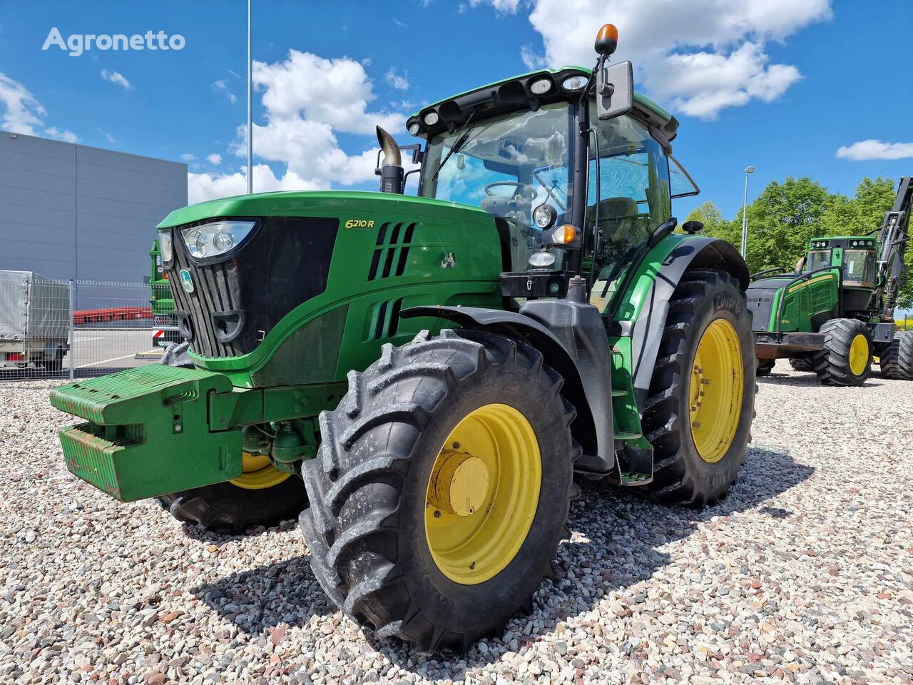 John Deere 6210R kerekes traktor